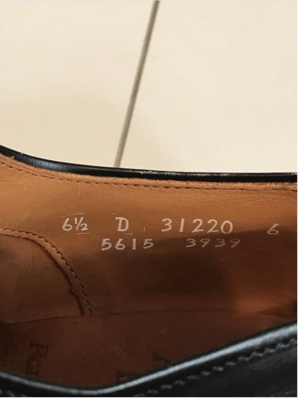 Allen Edmonds Park Avenue Cap-toe Oxford Men's Dress Shoe Size US 6.5 D Preowned